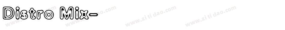 Distro Mix字体转换
